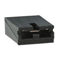 thumbnail image 2 of Pack of 35 382811-8 Connector 2 (1 x 2) Position Shunt Black Open Top 0.100 (2.54mm) Gold : RoHS, 2 of 2