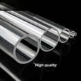 thumbnail image 3 of Transparent Acrylic Tube Aquarium Fish Tank Supplies Plexiglass Water Industry Pipe Garden Watering Fittings Jewelry Holder Case Diameter 120mm 20cm long, 3 of 5