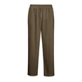 thumbnail image 3 of Men’s Loose Straight Leg Sports Casual Pants Wide Leg Fashion Spring Autumn with Pockets, 3 of 5
