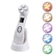thumbnail image 2 of Dispositivo de belleza 5 en 1 Rf Ems electroporación Led fotón terapia de luz antienvejecimiento estiramiento Facial ojo cuidado de la piel Facial, 2 of 5