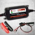 thumbnail image 7 of MOTOPOWER 12V 1.5Amp Automatic Battery Charger, Battery Maintainer for Cars, Motorcycles, ATVs, RVs, Powersports, 7 of 7