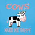 thumbnail image 3 of CafePress - Cows Women's Dark T Shirt - Women's Traditional Fit Dark T-Shirt, 3 of 4