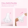 thumbnail image 4 of LittleForBig Silicone Soft Touch Adult Bottle Nipples Replacement Teat Compatible with LittleForBig Bottles - Textured Surface 3-Pack, 4 of 8