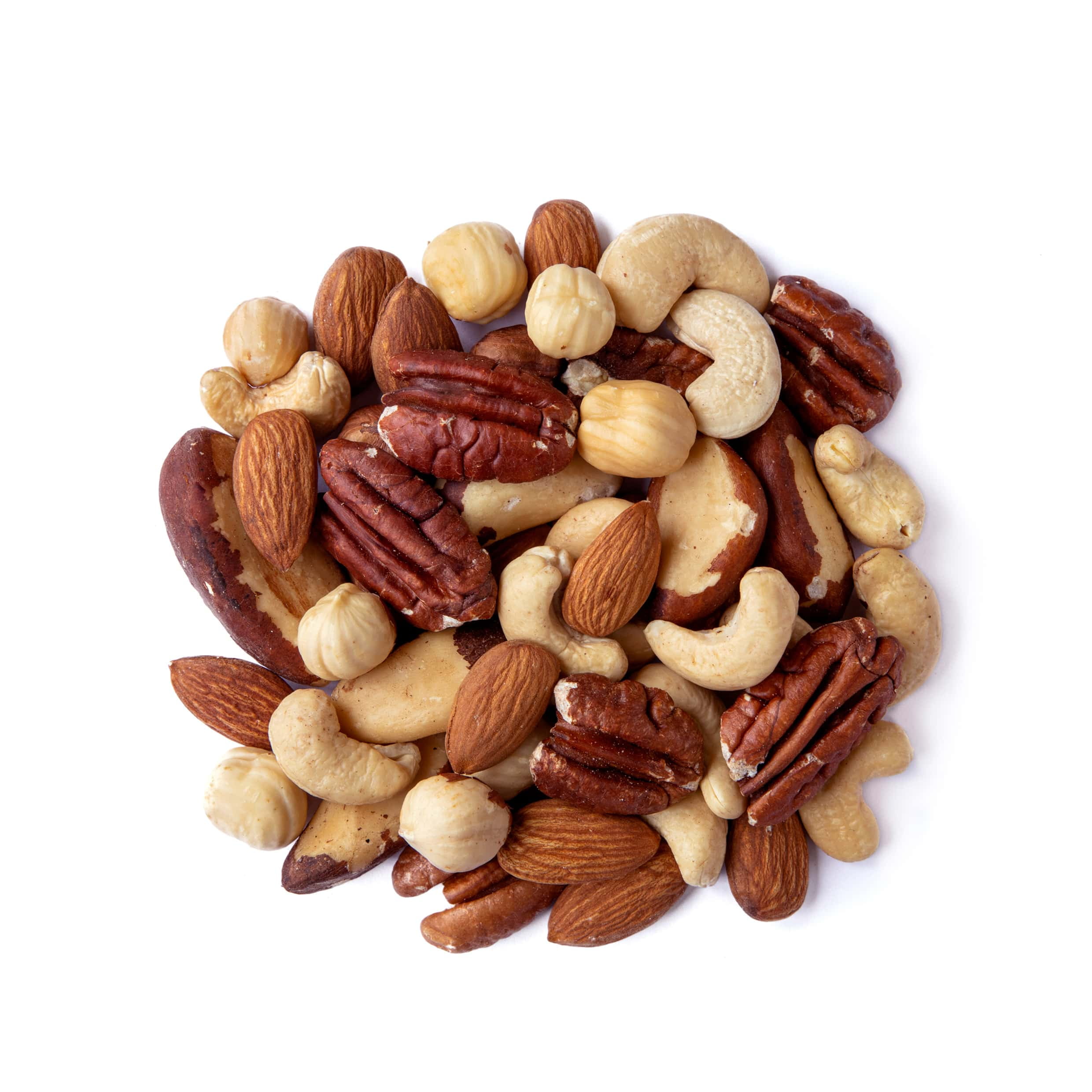 Organic Deluxe Unsalted Nuts Mix, 1 Pound – A Blend of Dry Roasted Nuts. Non-GMO, Kosher