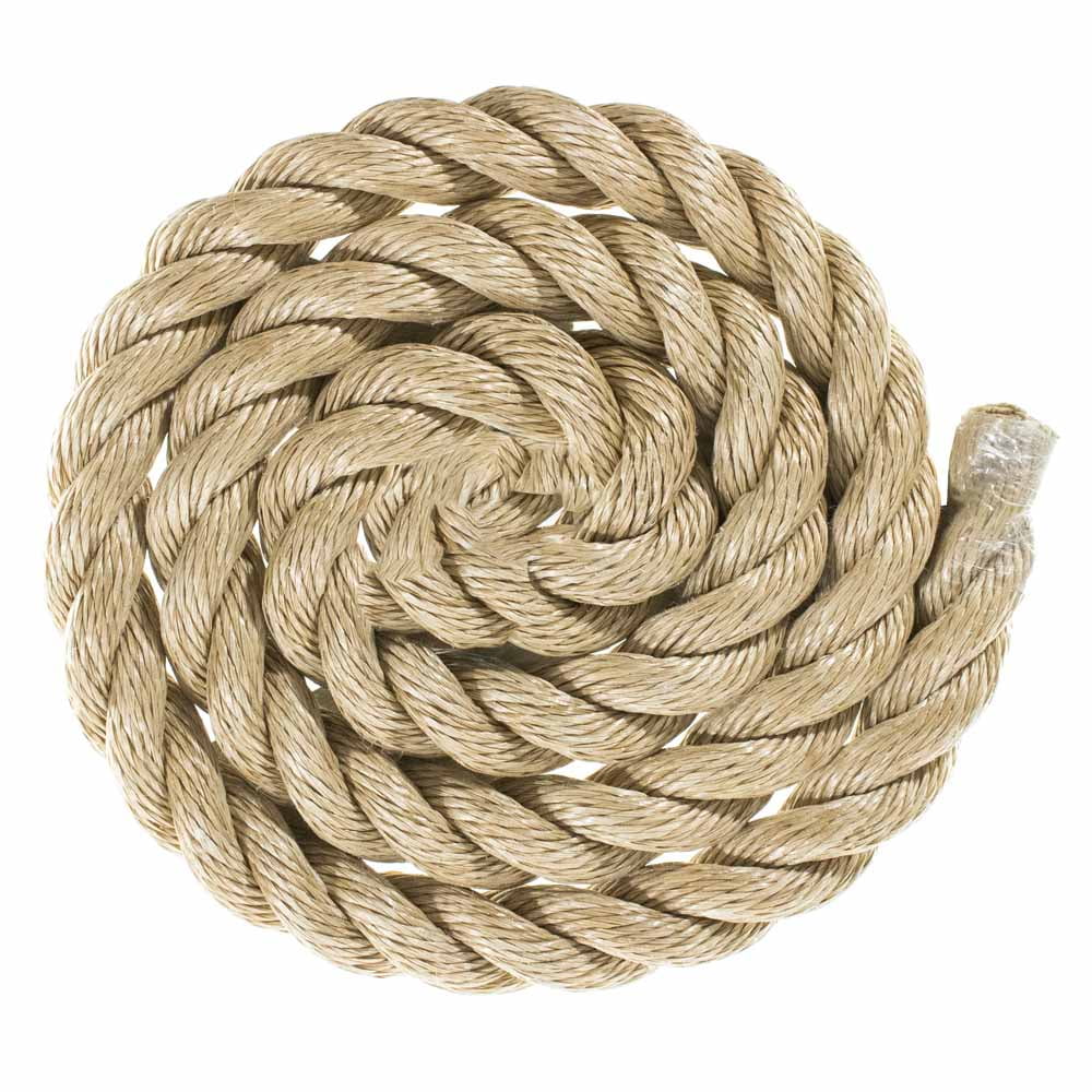 Natural Twisted Cotton Rope 1/2 Inch × 50 Feet Colorful Thick Rope