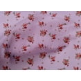 thumbnail image 4 of oneOone Organic Cotton Voile Fabric Leaves & Flower Floral Decor Fabric Printed BTY 42 Inch Wide, 4 of 4