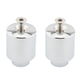 thumbnail image 3 of 2 tapones para puños de manillar de motocicleta para Honda CBR 954RR CBR929RR VTR Plata, 3 of 9