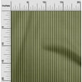 thumbnail image 2 of oneOone Cotton Flex Olive Green Fabric Stripes Quilting Supplies Print Sewing Fabric By The Yard 40 Inch Wide, 2 of 4