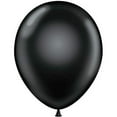 thumbnail image 2 of Tuftex 5" Black Standard Latex Balloons (50ct), 2 of 2