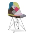 thumbnail image 3 of Aron Living Tower 17" Mid-Century Cotton Dining Chairs in Multi-Color (Set of 4), 3 of 6