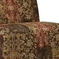 thumbnail image 4 of Fox Hill Trading Penelope Armless Slipper Chair, Toffee, 4 of 6
