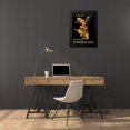 thumbnail image 4 of Vintage Apple Collection 18x24 Black Modern Framed Museum Art Print Titled - Le Grande Marque, 4 of 5