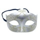 thumbnail image 3 of Máscara de mascarada Cosplay Máscara de disfraz Máscara decorativa de Mardi Gras para Plata, 3 of 9