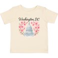 thumbnail image 3 of Inktastic Washington Dc Cherry Blossom Boys or Girls Baby T-Shirt, 3 of 5