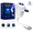 #01, variant on HD Smart Dynamic 5D Holographic Night Light Projector, Galaxy Projector Night Light with 24 Films, USB Plug and Play Star Projector with 360° Flexible Gooseneck for Bedroom Ceiling