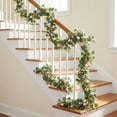 thumbnail image 5 of 5.6FT Easter Garland with Muticolor Eggs and Eucalyptus Leaves-Artificial Spring Vine Centerpiece Decoration,Farmhouse Hanging Rustic Decor for Mantle Banisters Fireplace Door Tree Indoor Outdoor, 5 of 7