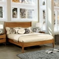 thumbnail image 2 of Furniture of America  Fopp Mid-century Solid Wood Platform Bed White California King, 2 of 5