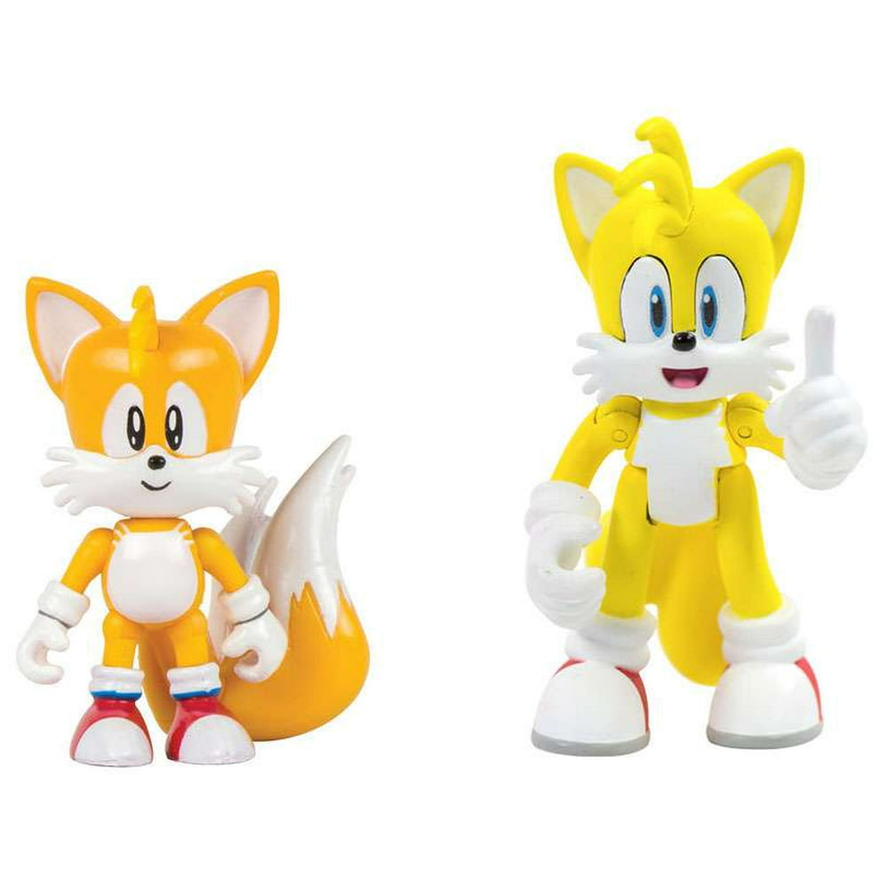 Sonic The Hedgehog Classic Tales & Modern Tails Action Figure 2Pack [With Comic Book] Walmart