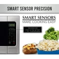 thumbnail image 3 of Farberware 2.2 cu ft Microwave Oven, 1200W Compact Microwave Oven with LED Display, Stainless Steel, 3 of 7