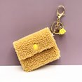 thumbnail image 3 of Women Coin Purse Keychain Creative Fleece Key Ring Tassel Charm with Mini Purse, 3 of 10