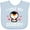Blue, variant on Inktastic I Love My Grammy with Cute Penguin and Hearts Girls Baby Bib