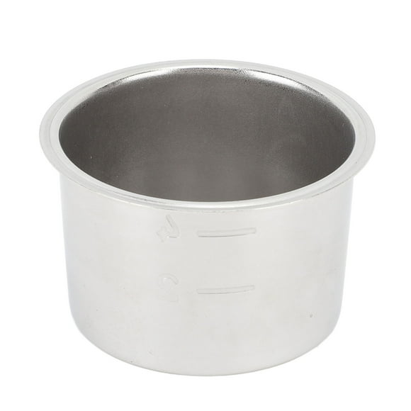 ZOUSSIQI 304 Stainless Steel Coffee Filter Basket Portafilter Filter Basket for Semi Automatic Coffee Machine Portafilter 51mm for 4 Cup JU316-50750