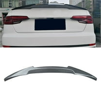 NINTE Rear Trunk Spoiler for 2017-2023 Audi A4 S4 B9 Tail Wing Carbon Fiber Look
