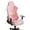 Marble Pink, variant on Xixirimido Gaming Chair Cover with Armrest Covers 3D Printed Stretch Removable Racing Computer Chair Slipcover Set Washable 4 Pieces, Corgi Dog Daisy Flower