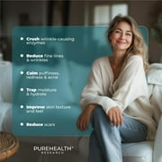 Dermal Restore Skin Rejuvenating Supplement - Plumps Wrinkles, Moisturizes, PureHealth Research