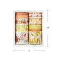 thumbnail image 6 of Wrapables Decorative Washi Tape Box Set (10 Rolls), Harvest Fruit, 6 of 7
