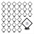 thumbnail image 2 of Vitrina Flotante 3D de 30 Piezas, Caja de Almacenamiento de Joyas con PelíCula de PE Transparente para Anillos, Pendientes, Collares y Pulseras., 2 of 5