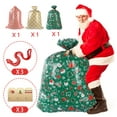 "Walmart's 3Pcs XL Reusable Multipack Xmas Gift Bags Oversized 36"" x
