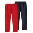 thumbnail image 6 of Juslio Boys Pants Solid Casual 2PC Toddler Kids Comfortable Leggings for Leggings Great for Softness Breathability Red, 6 of 9