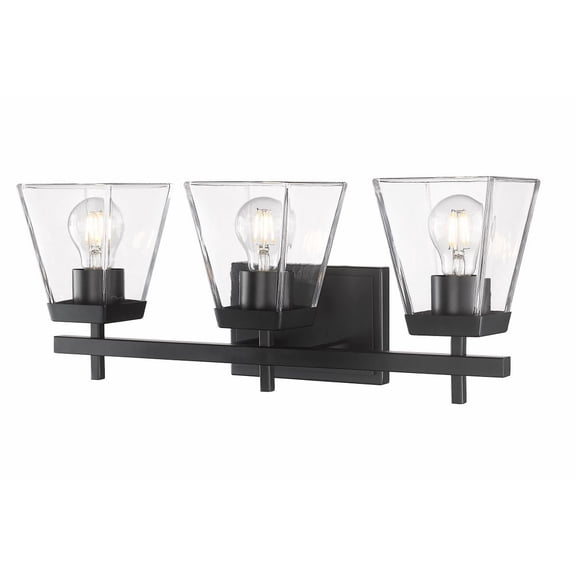 Z-Lite - Lauren - 3 Light Bath Vanity In Traditional Style-8.5 Inches Tall and