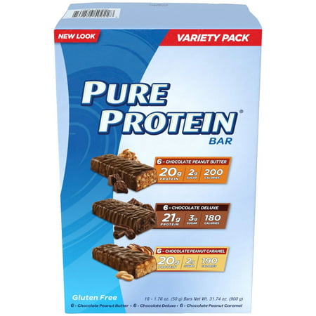 Pure Protein Bars Revolution Variety Pack - 31,74 onces. - 18 ct.