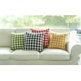 thumbnail image 4 of Classic Retro Checkers Plaids Series Decorative Throw Pillow, 18" x 18", Green, 2 Pack, 4 of 4