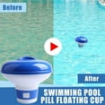thumbnail image 4 of SharkTRUE Swimming Pool Floating Chlorine Large Blue Dispenser Safe Non-Toxic Z6X9 A, 4 of 8