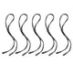 thumbnail image 1 of Correa antideslizante para gafas de exterior, soporte de cuerda trenzada para deportes, viajes, natación (negro), 5 uds., 1 of 8