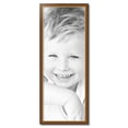 thumbnail image 2 of ArtToFrames 15" x 40" Honey with Gold Picture Frame, 15x40 inch Brown MDF Poster Frame (WOM-4446), 2 of 7
