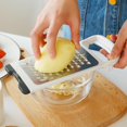 thumbnail image 4 of Folding Cheese Graterrefrigerator Organizer Bins Food Storage Containers Pots And Pans Set Soft Scru, 4 of 5