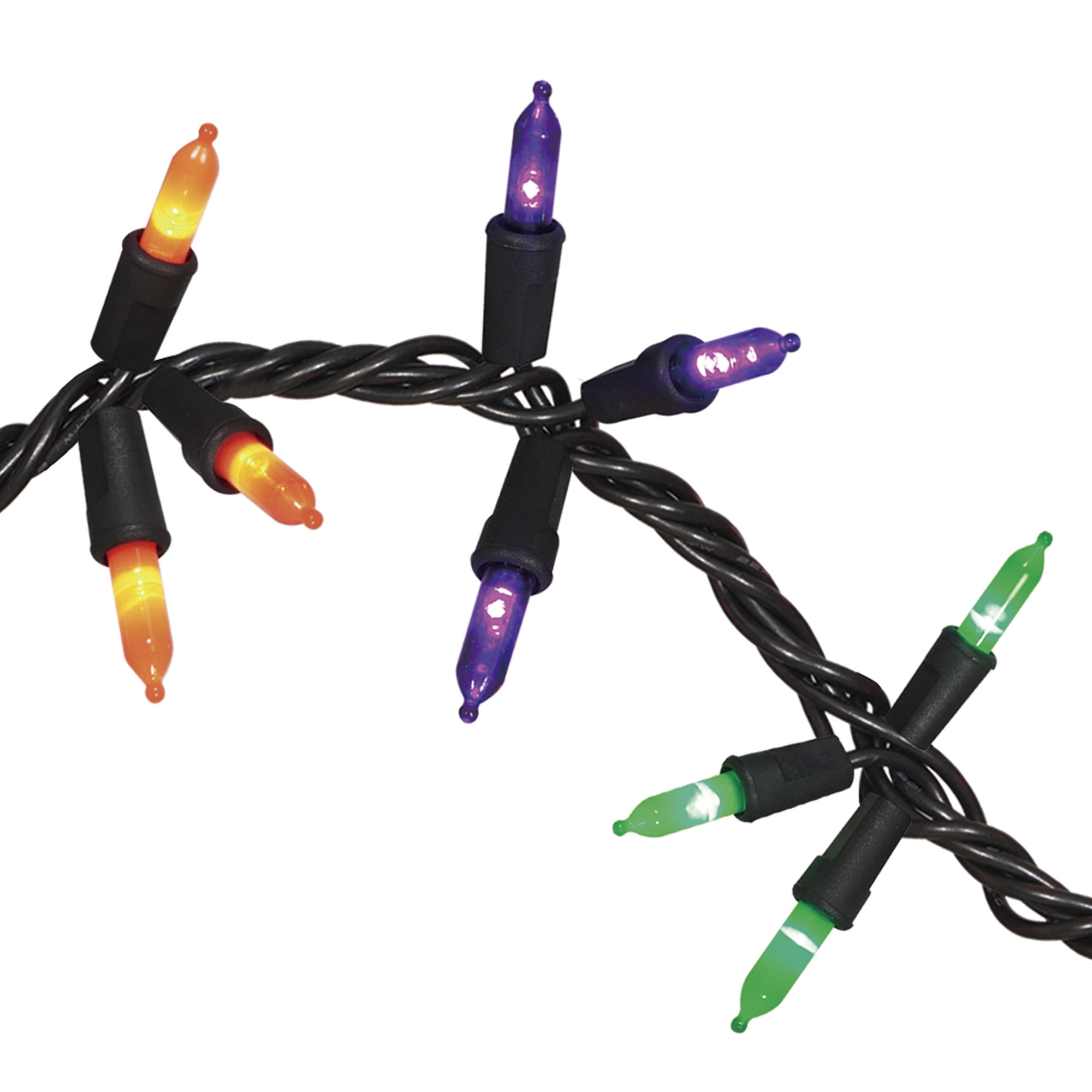 Multicolor Garland Lights, 90CT, LED, 9ft, Halloween Indoor/Outdoor, by Way To Celebrate