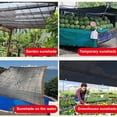 thumbnail image 7 of Sinkoo 95% Black Sun Shade Cloth, 6.5x6.5Ft Durable Mesh Tarp with Grommets, Sunshade Cloth for Camping, Greenhouse, Plant, Car, Backyard Patio Garden, 7 of 7