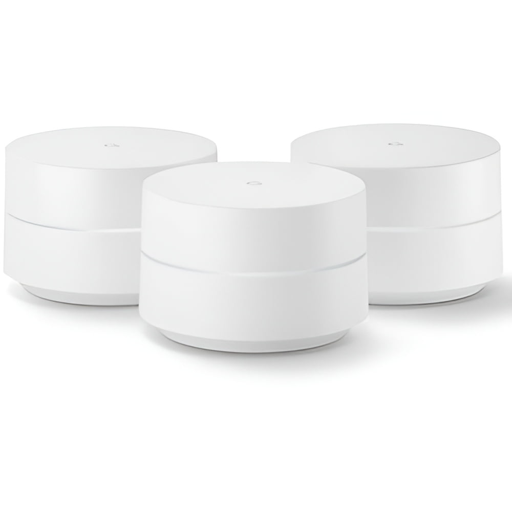 Restored Google Wifi - 3 Pack - Mesh Router Wifi (Refurbished)