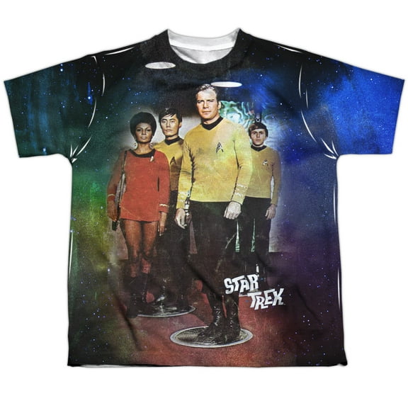 Star Trek Men's  Transport Sublimation T-shirt White