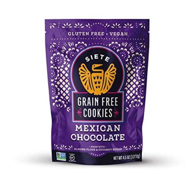 Siete Grain Free Mexican Chocolate Cookies, 4.5 oz