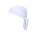 thumbnail image 1 of TOPTIE Do Rag Cycling Pirate Hat Cooling Helmet Liner Skull Cap Headwear-White, 1 of 7