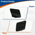 thumbnail image 5 of Unique Bargains Front Car Bumper Tow Hook Cover Cap Black for Mercedes-Benz CLS W218 2015-2018 No.A2188850626, 5 of 6