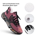 thumbnail image 4 of Feather Walking Shoes for Men Woman Lightweight Tennis Fashion Elastic Sports Shoes Cushion Basketball Shoes, 4 of 7