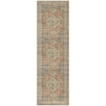 thumbnail image 7 of Hallway Runner Rug, 2.5x8 Kitchen Runner Non Slip Ultra-Thin, Soft Washable Hallway Rug Distressed Non Shedding Long Carpet for Entryway ‎Laundry Room Bathroom, Peach/Orange, 7 of 7