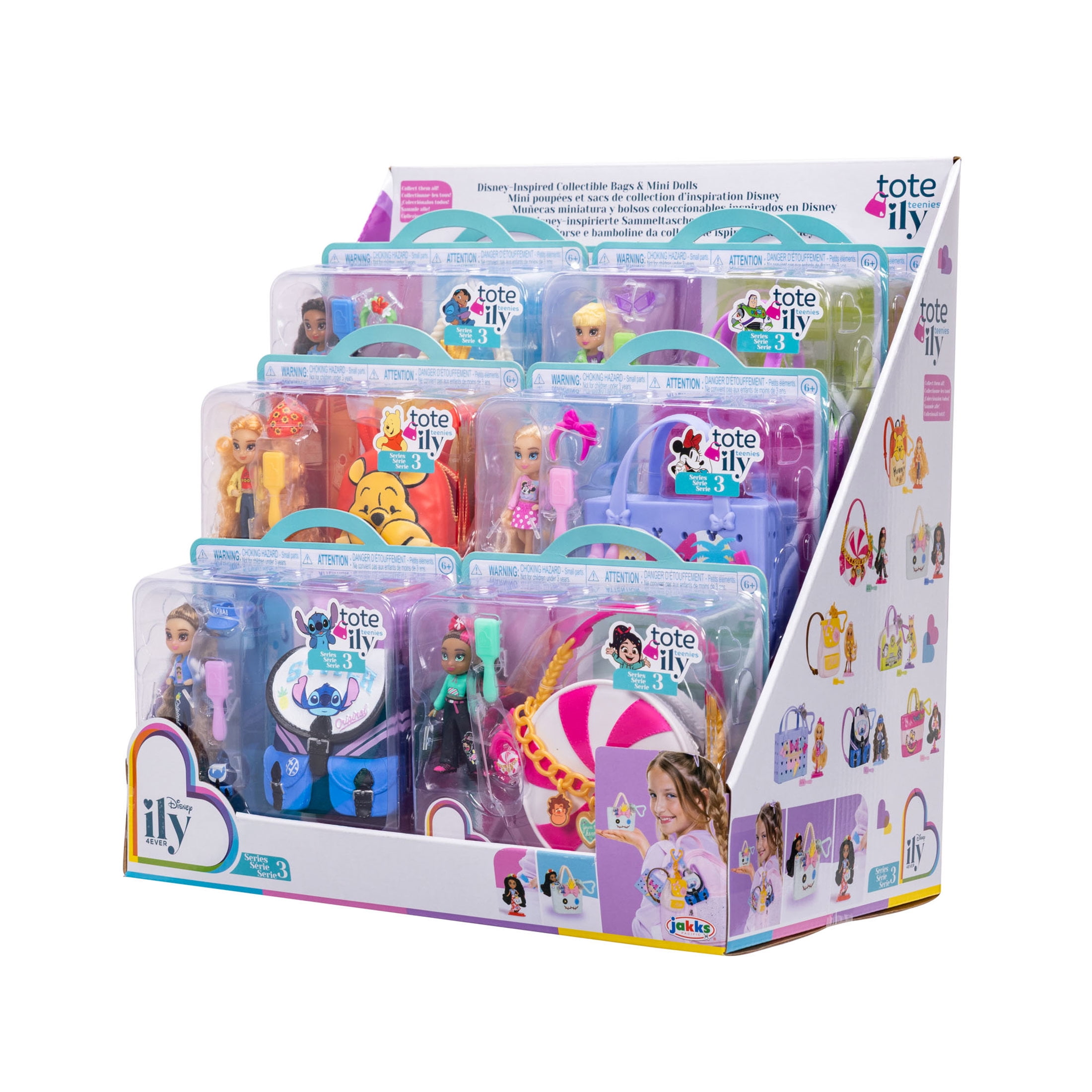 Disney Tote Ily Teenies Series 3 I Love Buzz Lightyear Mini Doll